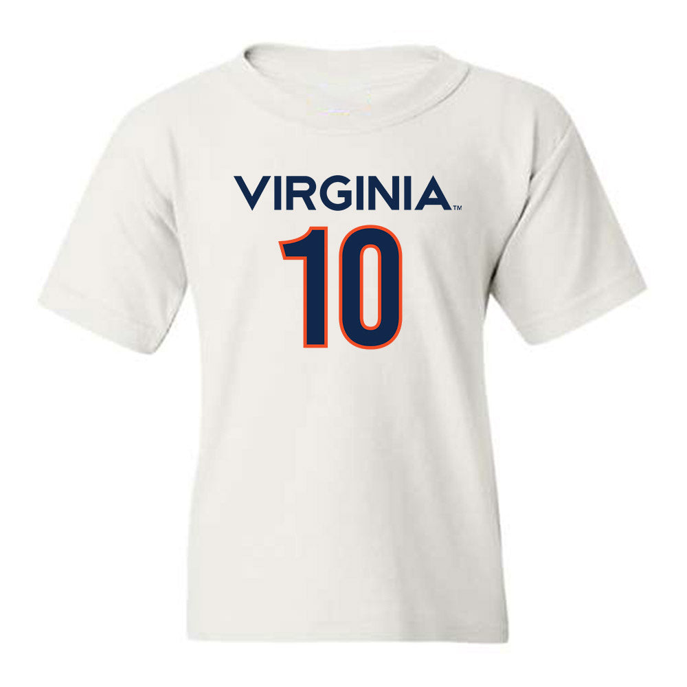 Virginia - NCAA Women's Basketball : Mir McLean - Youth T-Shirt Replica Shersey