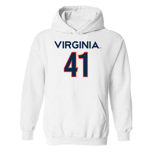 Virginia - NCAA Women's Basketball : Taylor Lauterbach - Hooded Sweatshirt Replica Shersey