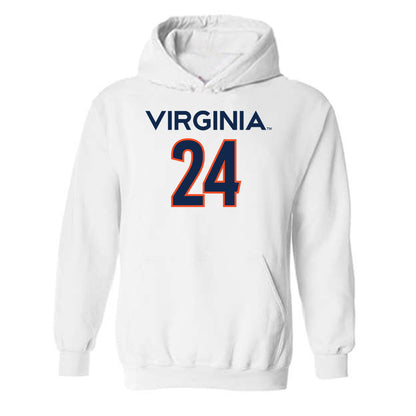 Virginia - NCAA Men's Basketball : Tristan How - Hooded Sweatshirt Replica Shersey