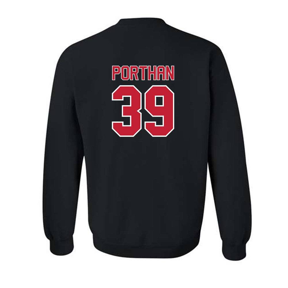 Utah - NCAA Baseball : Brett Porthan - Crewneck Sweatshirt Replica Shersey