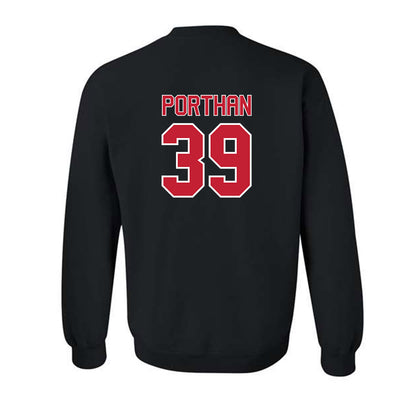 Utah - NCAA Baseball : Brett Porthan - Crewneck Sweatshirt Replica Shersey