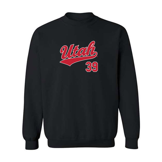 Utah - NCAA Baseball : Brett Porthan - Crewneck Sweatshirt Replica Shersey