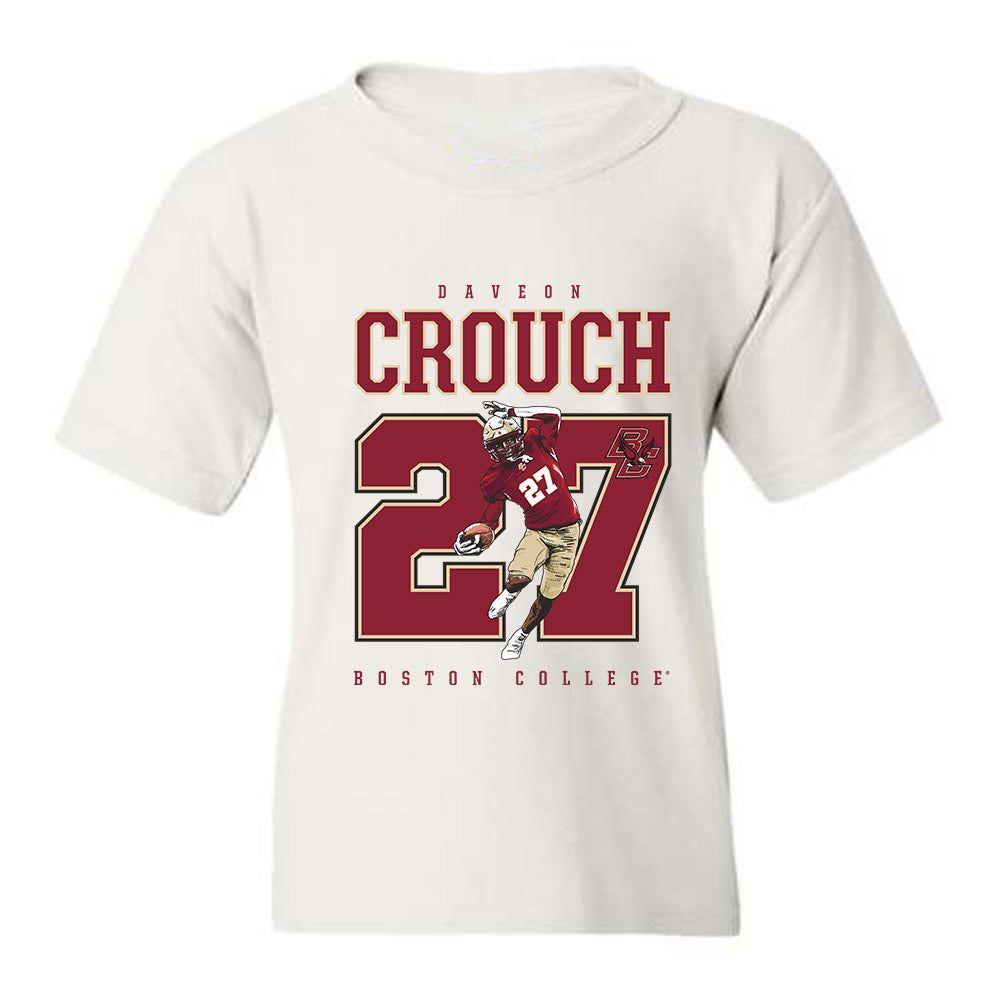 Boston College - NCAA Football : Daveon Crouch - Caricature Youth T-Shirt