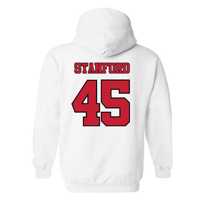 Utah - NCAA Baseball : Michael Alan Stanford - Hooded Sweatshirt Replica Shersey