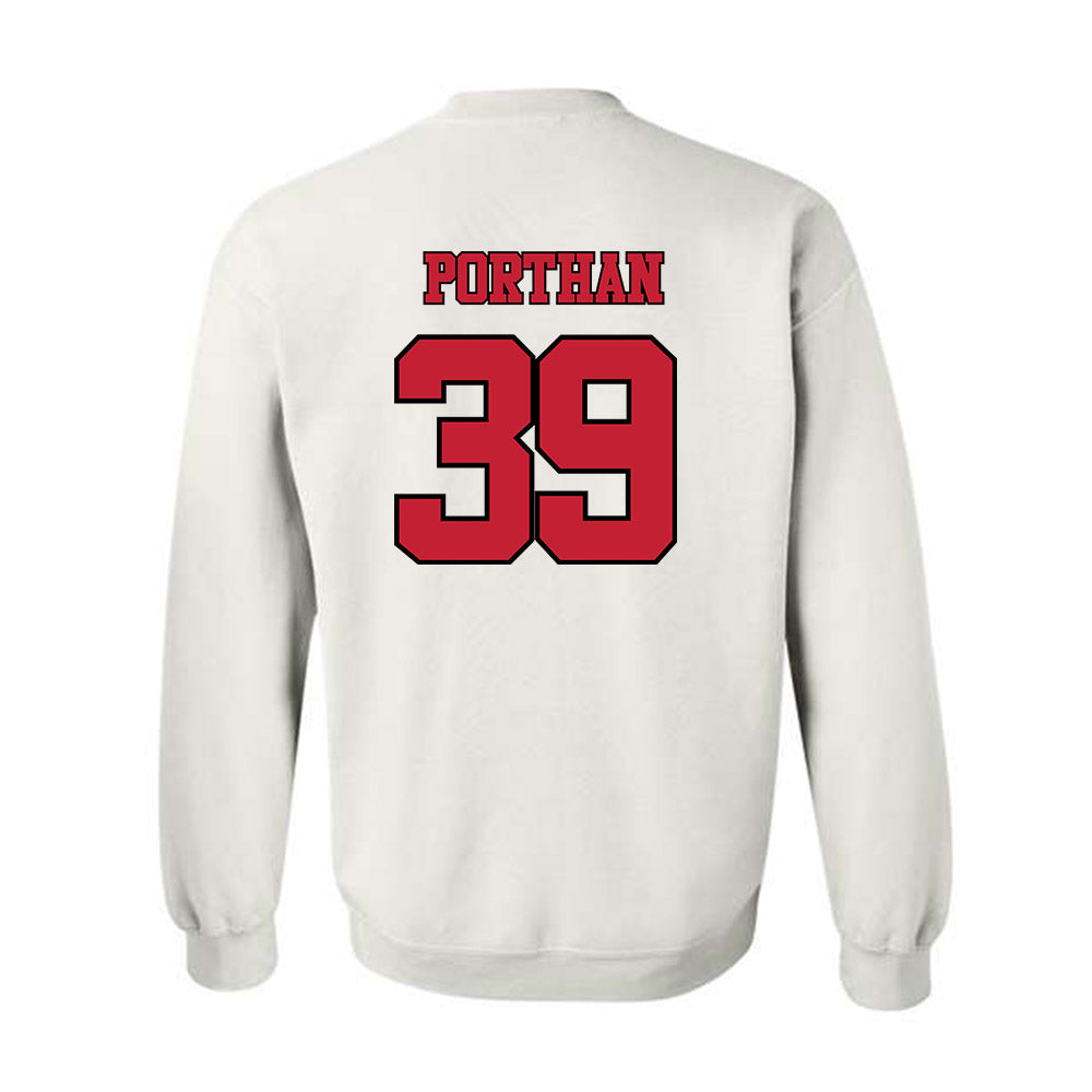 Utah - NCAA Baseball : Brett Porthan - Crewneck Sweatshirt Replica Shersey