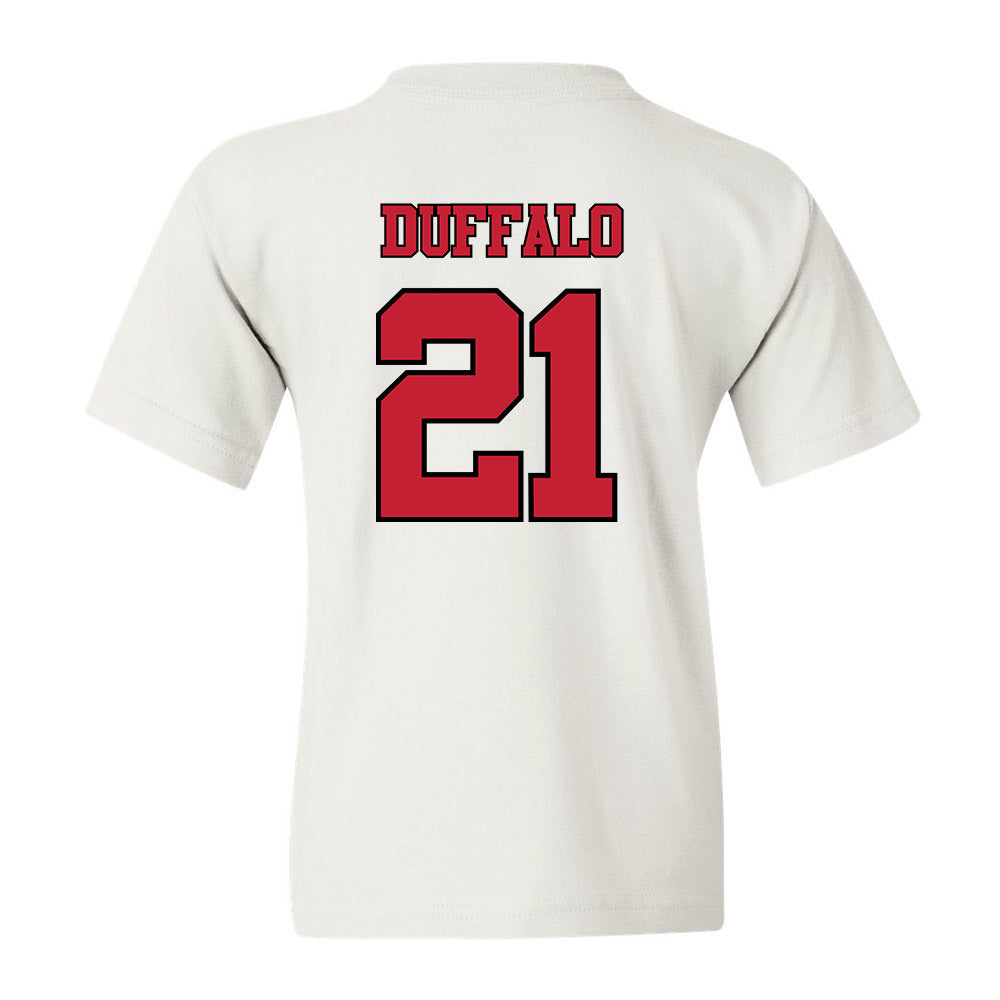 Utah - NCAA Baseball : Dakota Duffalo - Youth T-Shirt Replica Shersey