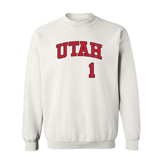 Utah - NCAA Baseball : Bryson Van sickle - Crewneck Sweatshirt Replica Shersey