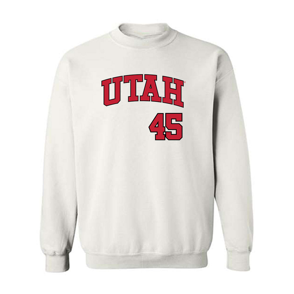 Utah - NCAA Baseball : Michael Alan Stanford - Crewneck Sweatshirt Replica Shersey