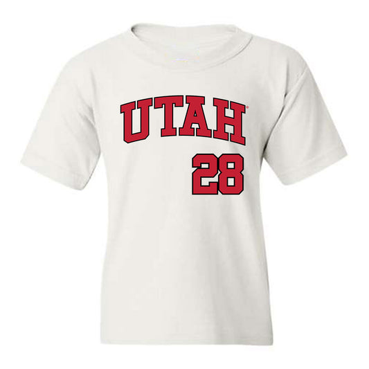 Utah - NCAA Baseball : Jaden Harris - Youth T-Shirt Replica Shersey