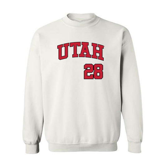 Utah - NCAA Baseball : Jaden Harris - Crewneck Sweatshirt Replica Shersey