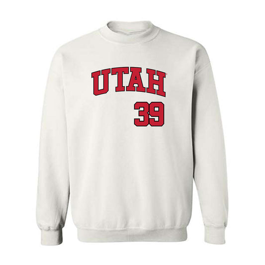 Utah - NCAA Baseball : Brett Porthan - Crewneck Sweatshirt Replica Shersey