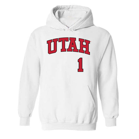 Utah - NCAA Baseball : Bryson Van sickle - Hooded Sweatshirt Replica Shersey