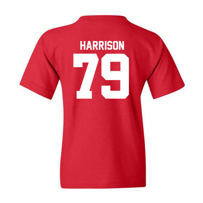 Utah - NCAA Football : Alex Harrison - Red Replica Shersey Youth T-Shirt