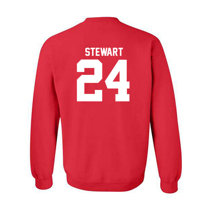 Utah - NCAA Football : Darrien Stewart - Red Replica Shersey Sweatshirt