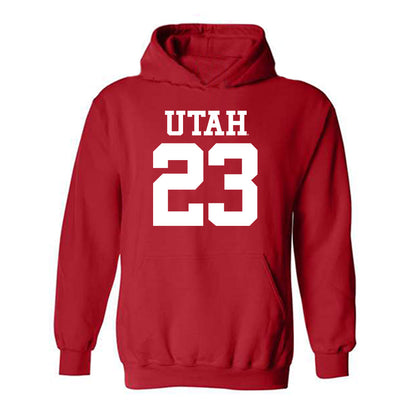 Utah - NCAA Football : Faybian Marks - Hooded Sweatshirt Replica Shersey