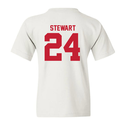 Utah - NCAA Football : Darrien Stewart - White Replica Shersey Youth T-Shirt