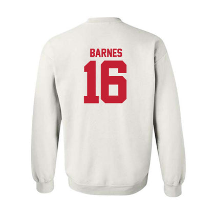 Utah - NCAA Football : Bryson Barnes - White Replica Shersey Sweatshirt
