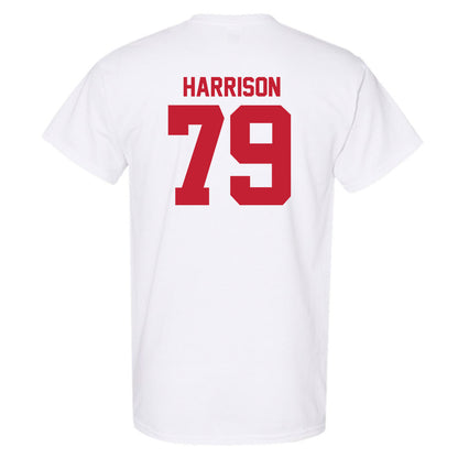 Utah - NCAA Football : Alex Harrison - White Replica Shersey Short Sleeve T-Shirt