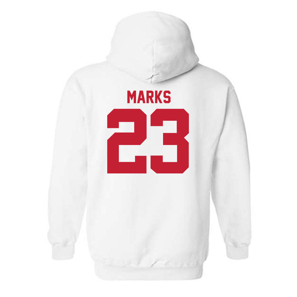 Utah - NCAA Football : Faybian Marks - Hooded Sweatshirt Replica Shersey