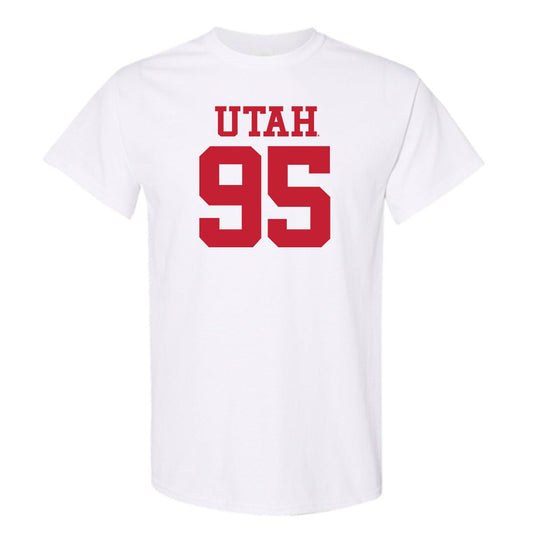 Utah - NCAA Football : Aliki Vimahi - White Replica Shersey Short Sleeve T-Shirt