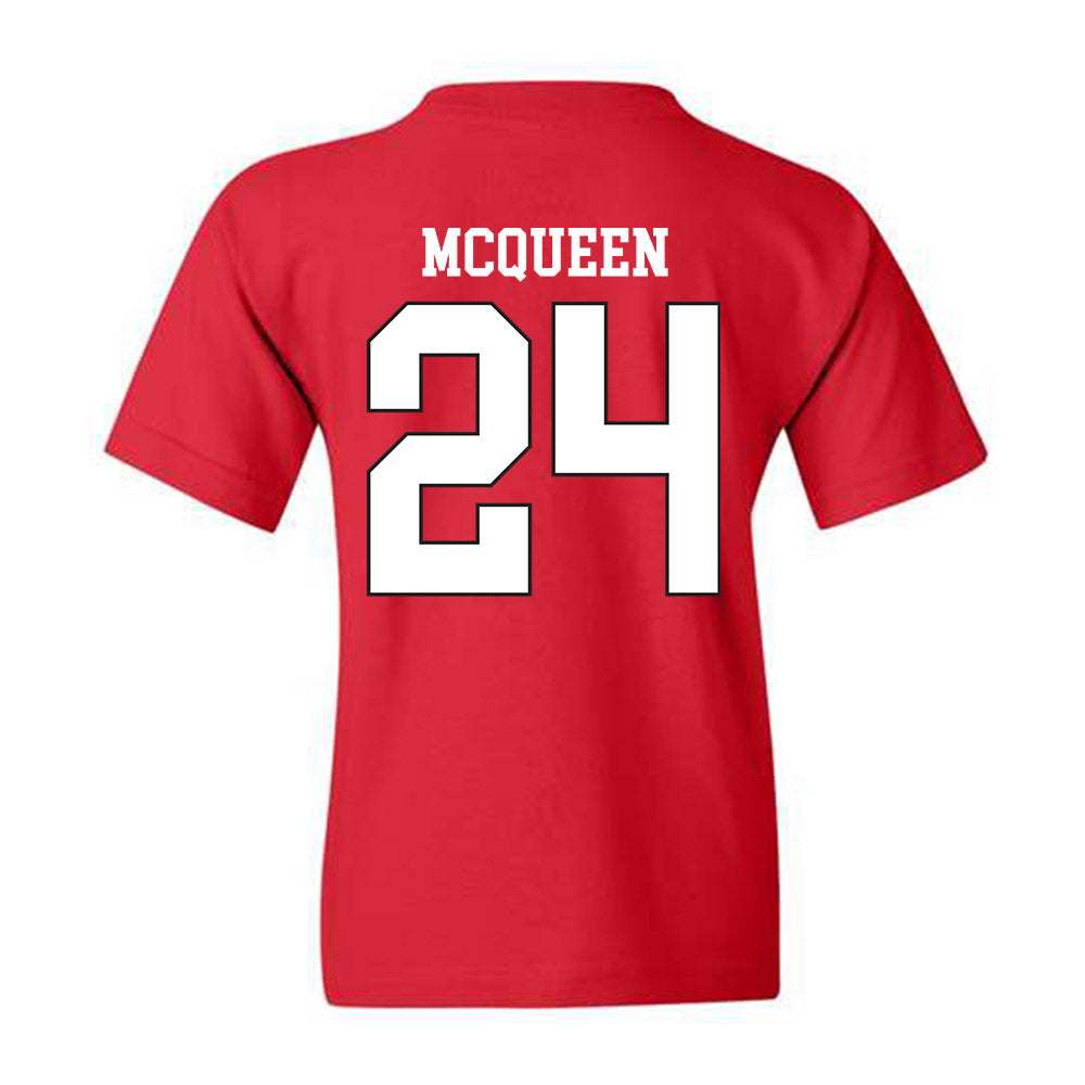 Utah - NCAA Women's Basketball : Kennady McQueen - Youth T-Shirt Replica Shersey