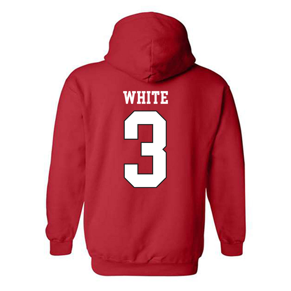 Utah - NCAA Women's Basketball : Lani White - Hooded Sweatshirt Replica Shersey