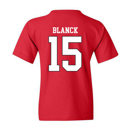 Utah - NCAA Women's Basketball : Alyssa Blanck - Youth T-Shirt Replica Shersey