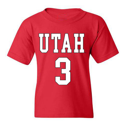 Utah - NCAA Women's Basketball : Lani White - Youth T-Shirt Replica Shersey