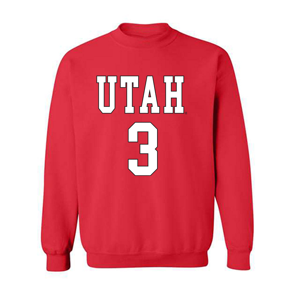 Utah - NCAA Women's Basketball : Lani White - Crewneck Sweatshirt Replica Shersey