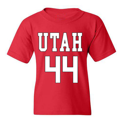 Utah - NCAA Women's Basketball : Sam Crispe - Youth T-Shirt Replica Shersey