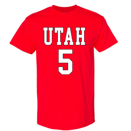 Utah - NCAA Women's Basketball : Gianna Kneepkens - T-Shirt Replica Shersey