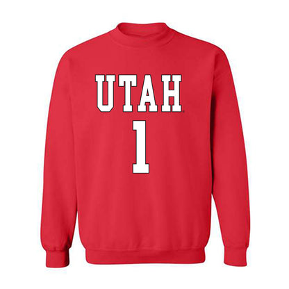 Utah - NCAA Women's Basketball : Isabel Palmer - Crewneck Sweatshirt Replica Shersey