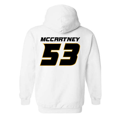 Missouri - NCAA Baseball : Seth McCartney - Hooded Sweatshirt Replica Shersey