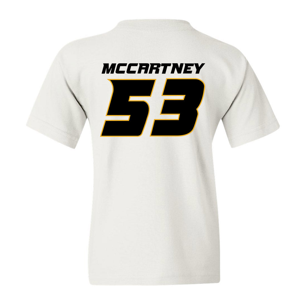 Missouri - NCAA Baseball : Seth McCartney - Youth T-Shirt Replica Shersey