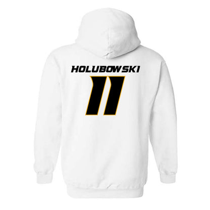 Missouri - NCAA Baseball : Jack Holubowski - Hooded Sweatshirt Replica Shersey