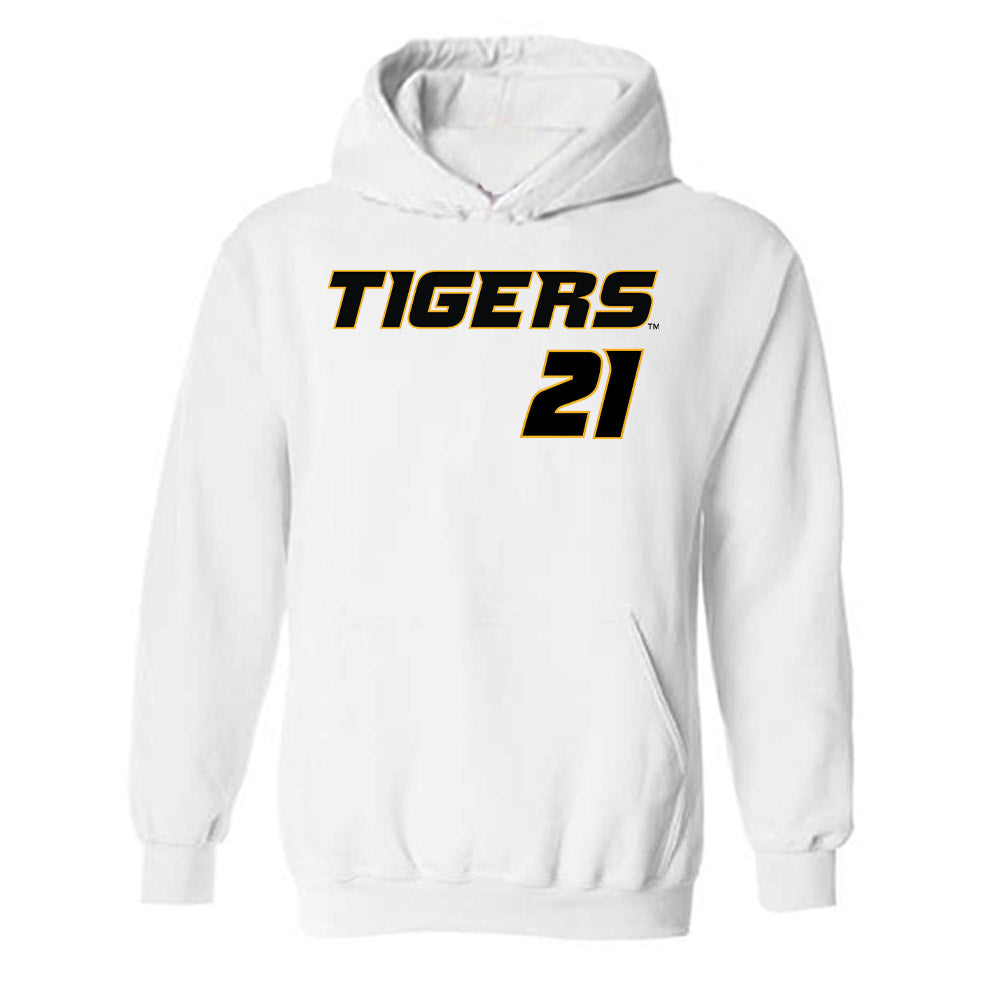 Missouri - NCAA Baseball : Sam Horn - Hooded Sweatshirt Replica Shersey