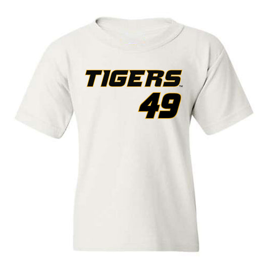 Missouri - NCAA Baseball : Tony Neubeck - Youth T-Shirt Replica Shersey