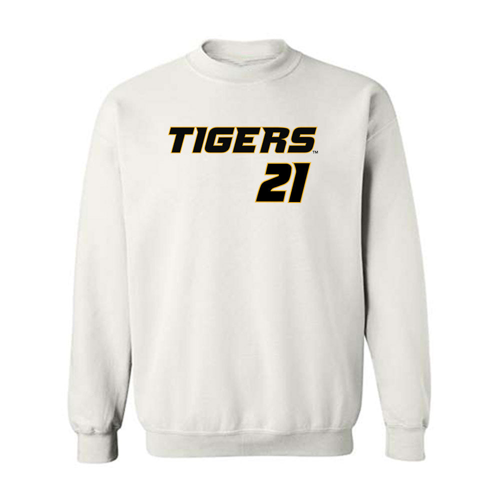 Missouri - NCAA Baseball : Sam Horn - Crewneck Sweatshirt Replica Shersey