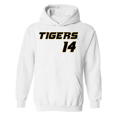 Missouri - NCAA Baseball : Isaiah Frost - Hooded Sweatshirt Replica Shersey