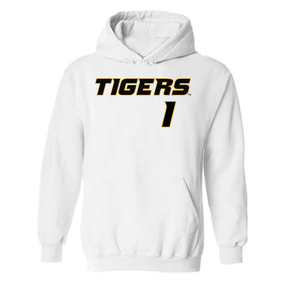 Missouri - NCAA Baseball : Julian "juju" Stevens - Hooded Sweatshirt Replica Shersey