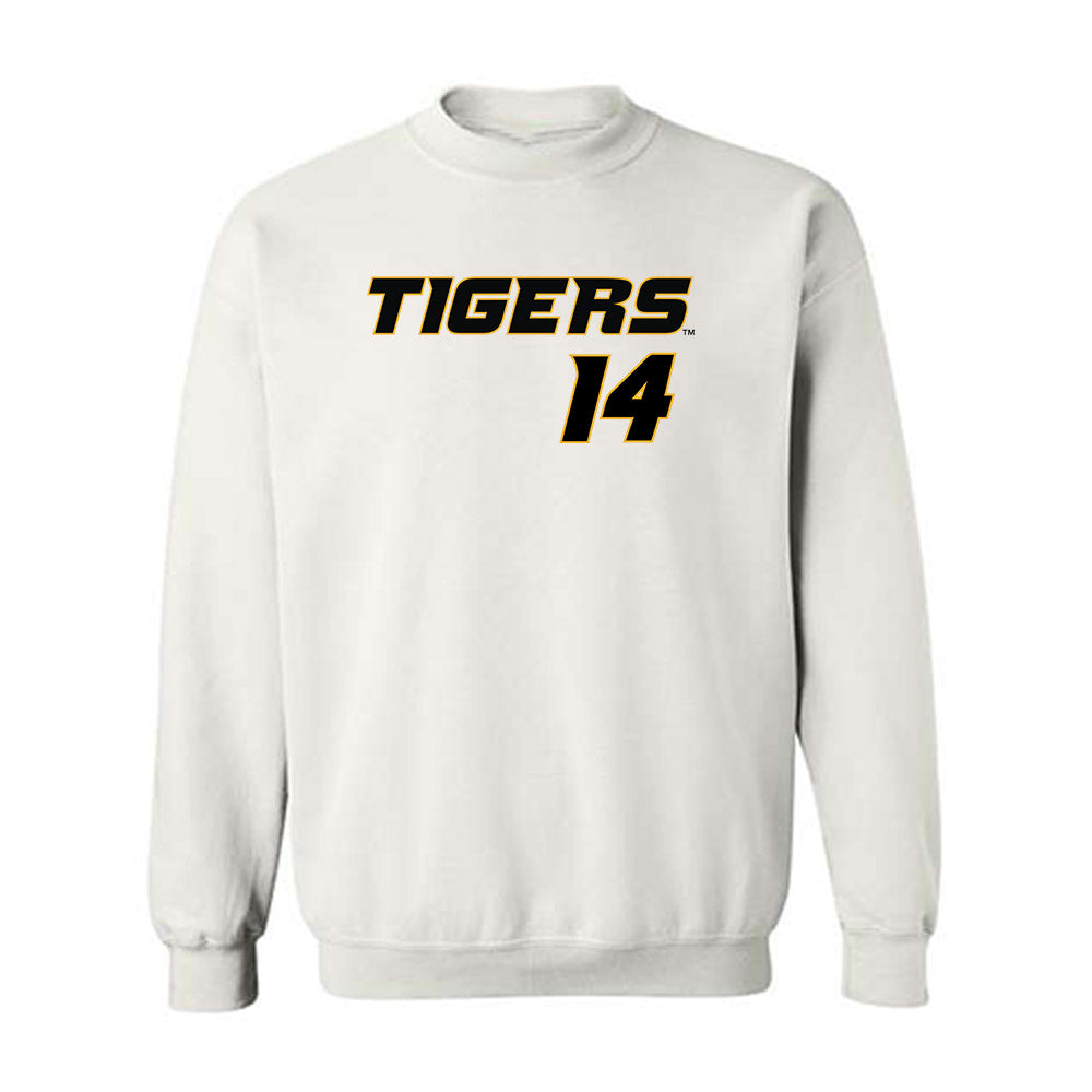 Missouri - NCAA Baseball : Isaiah Frost - Crewneck Sweatshirt Replica Shersey