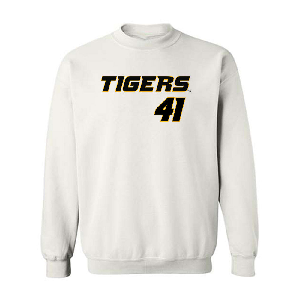 Missouri - NCAA Baseball : Nic Smith - Crewneck Sweatshirt Replica Shersey