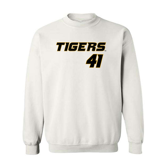 Missouri - NCAA Baseball : Nic Smith - Crewneck Sweatshirt Replica Shersey