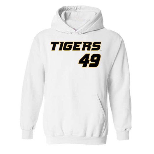 Missouri - NCAA Baseball : Tony Neubeck - Hooded Sweatshirt Replica Shersey