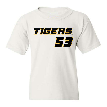 Missouri - NCAA Baseball : Seth McCartney - Youth T-Shirt Replica Shersey