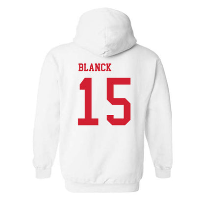 Utah - NCAA Women's Basketball : Alyssa Blanck - Hooded Sweatshirt Replica Shersey