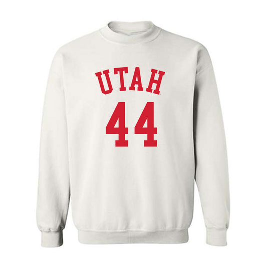 Utah - NCAA Women's Basketball : Sam Crispe - Crewneck Sweatshirt Replica Shersey