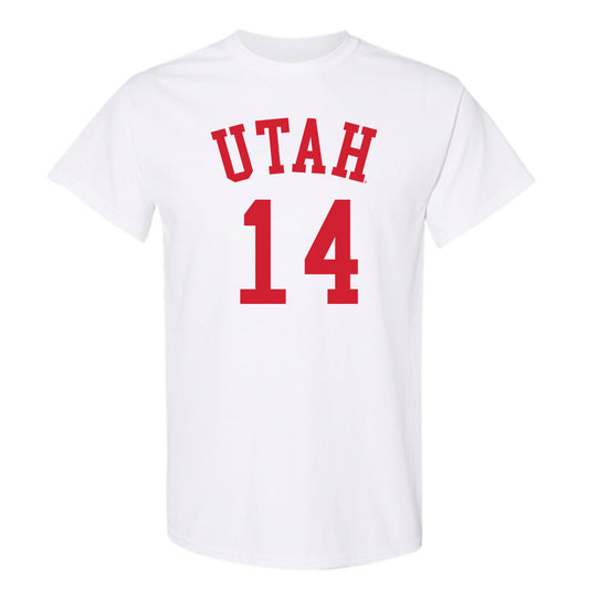 Utah - NCAA Men's Basketball : Brandon Haddock - T-Shirt Replica Shersey