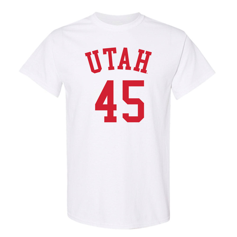 Utah - NCAA Men's Basketball : Jerry Huang - T-Shirt Replica Shersey