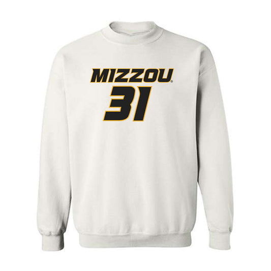 Missouri - NCAA Men's Basketball : Caleb Grill - Crewneck Sweatshirt Replica Shersey